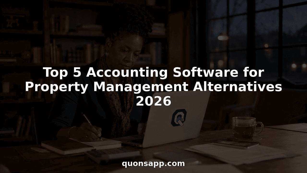 Top 5 Accounting Software for Property Management Alternatives 2026
