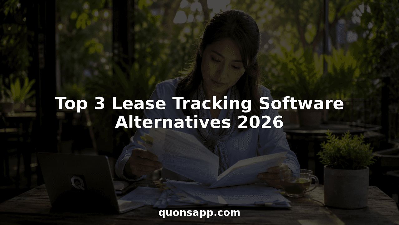 Top 3 Lease Tracking Software Alternatives 2026
