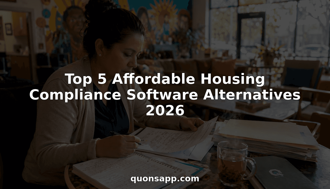 Top 5 Affordable Housing Compliance Software Alternatives 2026