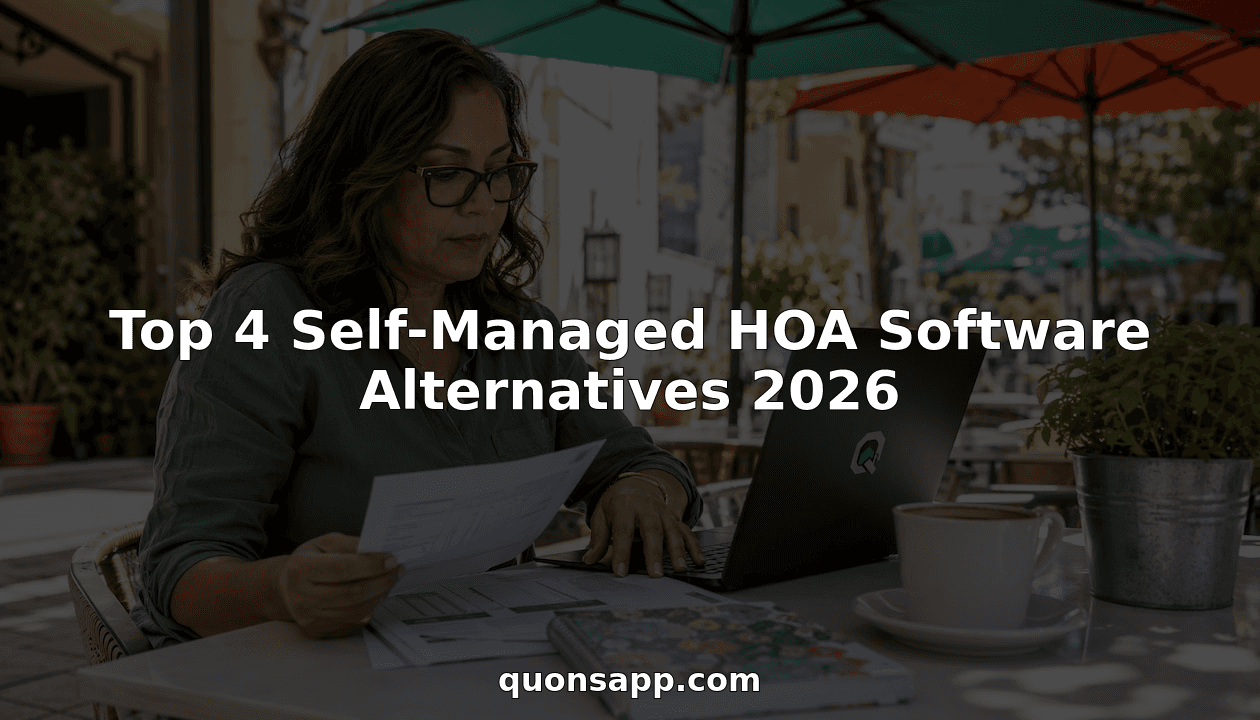 Top 4 Self-Managed HOA Software Alternatives 2026